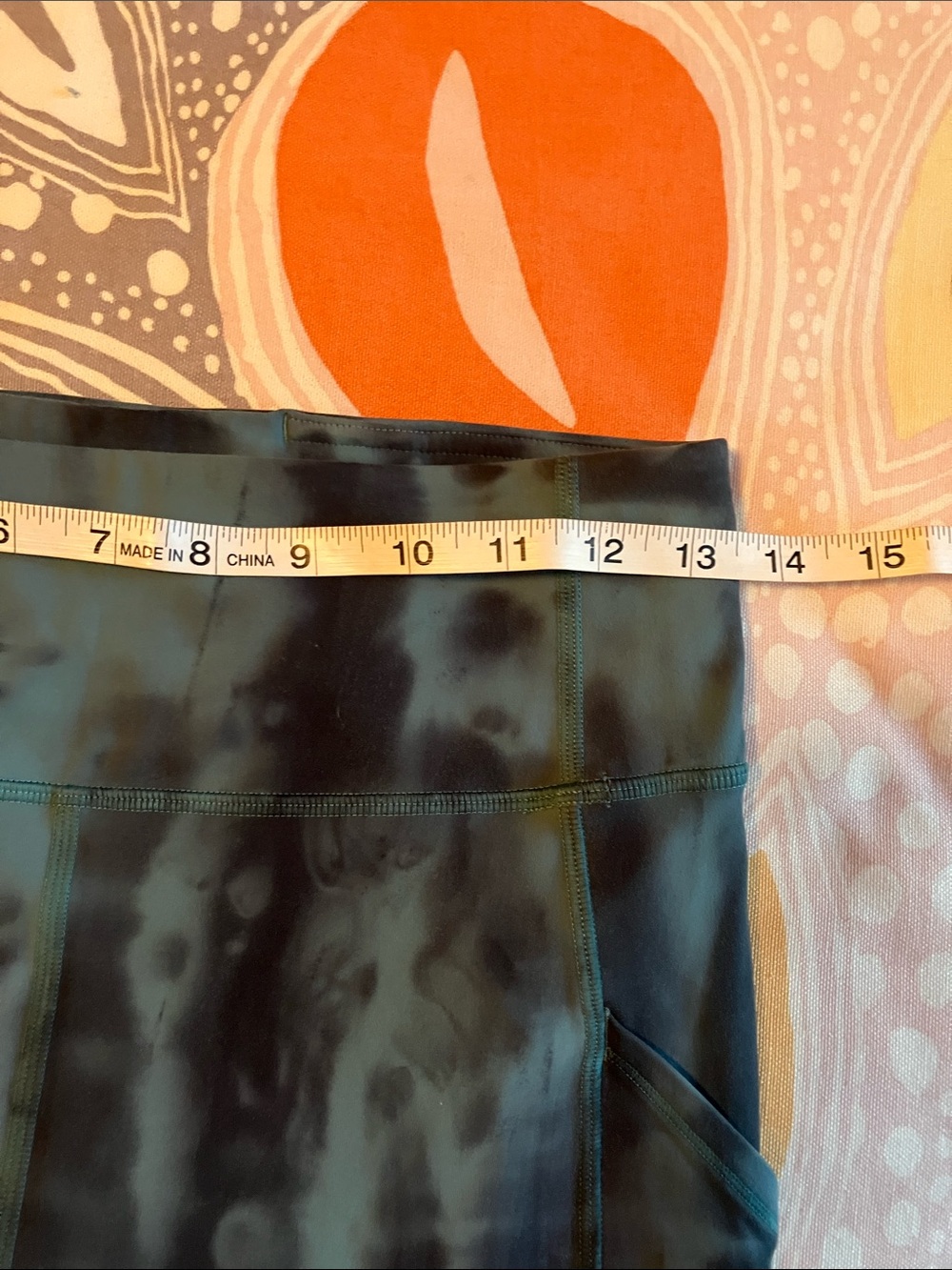Lululemon Wunder train tie dye leggings - Picture 8 of 10